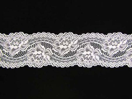 Wstawka 8cm elastyczna biała