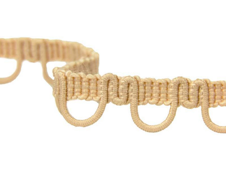 Taśma pętelkowa cielista