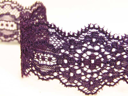 Wstawka 3cm elastyczna śliwka