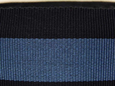 Taśma 45mm ryps bawełna lampas granat