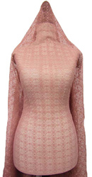 Koronka elastyczna antyczny róż