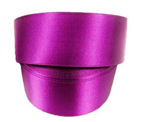 Wstążka 40mm atłas purpura