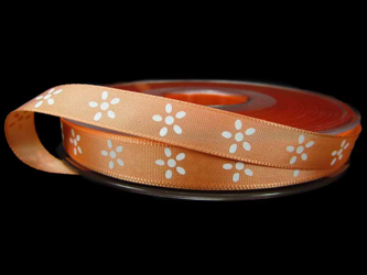 Wstążka 10mm tafta PICCOLA morela