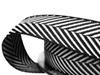 Taśma 16mm tkana HERRINGBONE czarna