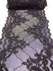 Wstawka 11cm elastyczna czarna