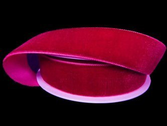 Aksamitka 25mm malina