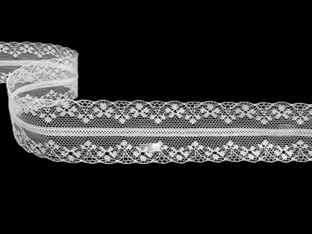 Wstawka 3,8cm stabilna biała