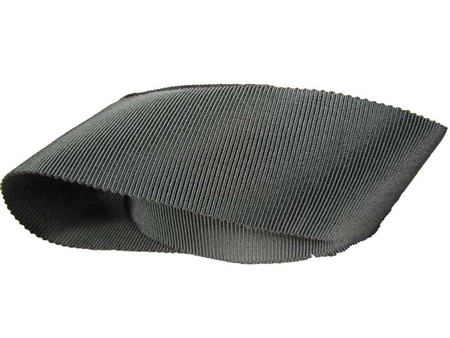 Taśma 40mm ryps bawełniano-wiskozowa grafit