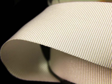 Taśma 25mm ryps "silky" ivory