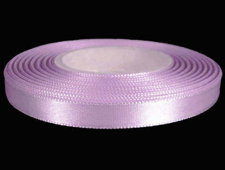 Wstążka 10mm atłas jasny fiolet