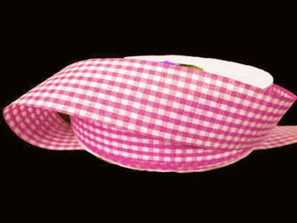 Wstążka 25mm PEPITO jasny róż