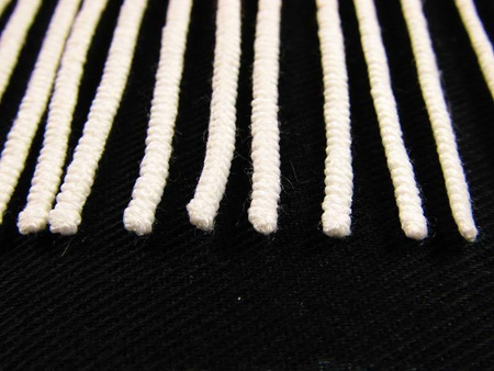 Taśma 11cm FRĘDZEL poly ivory