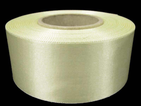 Wstążka 40mm atłas ecru jasny