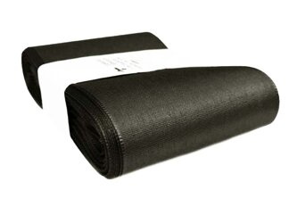 Wstążka 72mm tafta popiel grafitowy