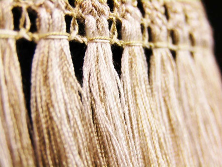 Taśma 8,5cm FRĘDZEL mix len-ivory