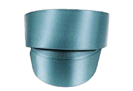 Wstążka 40mm atłas antyczny niebieski