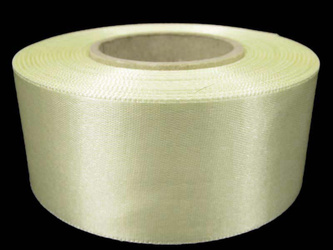 Wstążka 40mm atłas ecru jasny