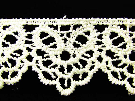Koronka 3,5cm gipiurowa ecru