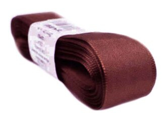 Wstążka 25mm tafta ciemne bordo