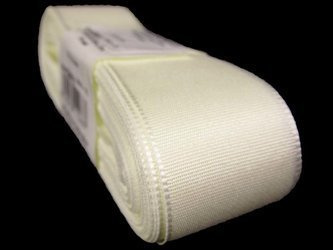 Wstążka 25mm tafta ivory