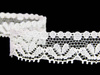 Koronka 1,4cm stabilna biała