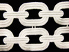 Wstawka 6,5cm gipiurowa poly ivory