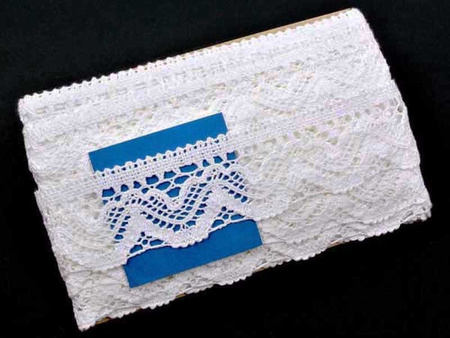 Koronka 5,8cm bawełniana biała