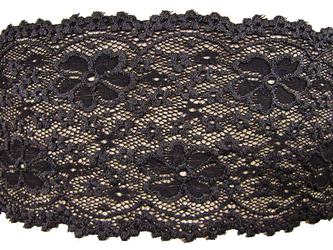 Wstawka 14cm elastyczna grafitowa