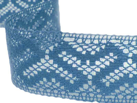 Wstawka 4,1cm bawełniana granat morski