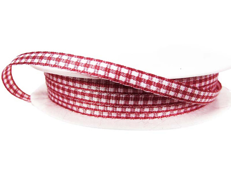 Wstążka 5mm PEPITO bordo