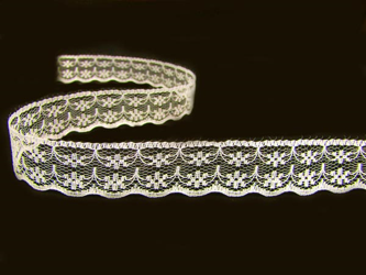 Koronka 2,2cm stabilna ecru