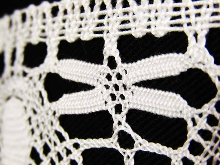 Koronka 8,5cm bawełniana biała