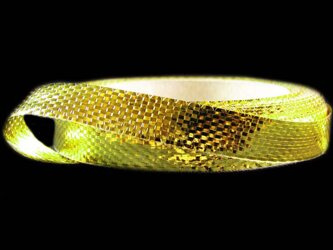 Wstążka 10mm lurex złoto