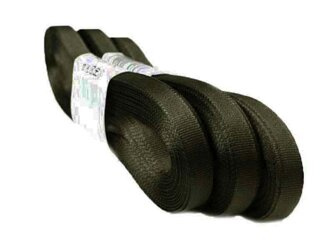 Wstążka 6mm tafta ciemny popiel