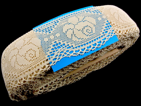 Koronka 10,4cm bawełniana naturalna