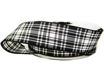 Wstążka 25mm kratka szkocka Menzies