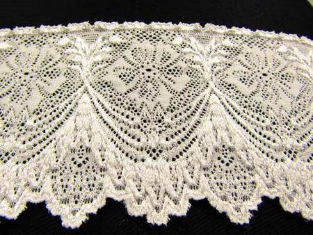 Koronka 7cm elastyczna ivory