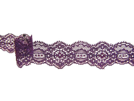 Wstawka 3cm elastyczna śliwka