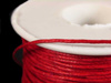 Sznurek 1mm woskowany czerwony
