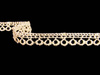 Koronka 1cm gipiurowa krem