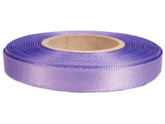 Wstążka 10mm atłas fiołkowa