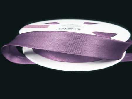 Lamówka 1,5cm atłasowa wrzos