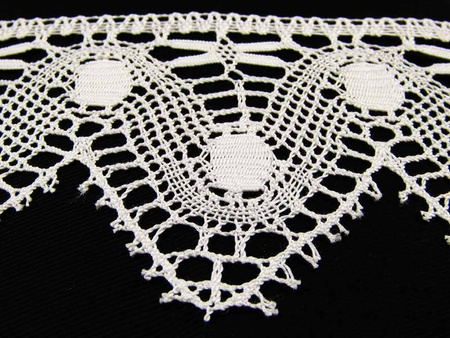 Koronka 8,5cm bawełniana biała