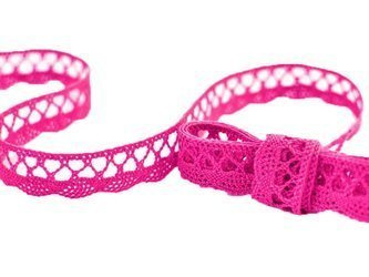 Koronka 1,8cm bawełniana amarant