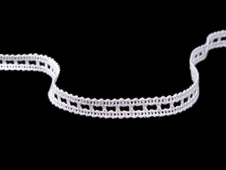 Wstawka 1,3cm bawełniana biała