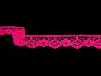 Koronka 1cm stabilna amarant