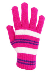Rękawiczka ANGORA damska różowa
