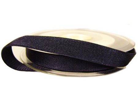 Taśma 10mm elastyczna atłas granat