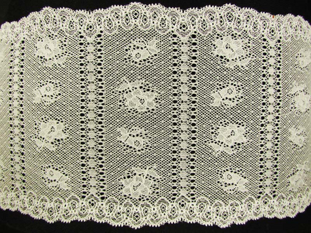 Wstawka 14cm elastyczna popiel