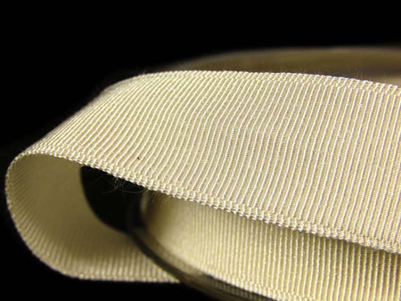 Taśma 18mm ryps bawełniano-poliamidowa ecru